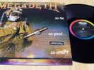 MEGADETH SO FAR, SO GOOD... SO WHAT 1988 PROMO SPEED METAL LP C1-48148 VG++
