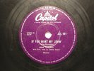 GENE VINCENT  If You Want My Lovin'  SA Capitol 78 EE-