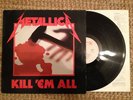 3 x METALLICA Vinyl - Kill 'em all / Ride The Lightning - / Master of Puppets