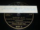 PIANO 3 x 78 rpm RECORDS Polydor WILHELM KEMPFF Sonate BEETHOVEN