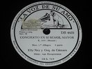 PIANO 3 x 78 rpm RECORDS VsA ELLY NEY & ORQUESTA DE CÁMARA V. Hoogstraten MOZART