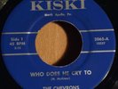 Rare Pittsburgh area Doo-Wop 45 / The Chevrons - Who Does He Cry To / Jones Girl