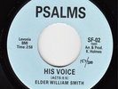 ELDER WILLIAM SMITH His Voice PSALMS New Gospel Funk 45 New Zealand Ltd 200