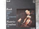 Maurice Gendorn Cello Bach Complete Suites Philips Hifi Stereo