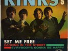French EP Kinks Set me free + I need you + Dancing in the street + Ev'rybodys...