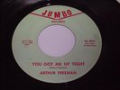 Arthur Freeman You Got Me Up Tight - Northern Soul HEAR