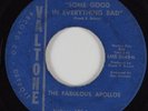 Northern Soul 45 FABULOUS APOLLOS Some Good In Everything Bad VALTONE HEAR