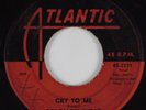 Northern Soul 45 SOLOMON BURKE Cry To Me ATLANTIC HEAR