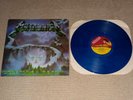 METALLICA creeping death England BLUE vinyl mispress error anniversary label LP