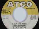 Northern Soul 45 RAY SHARPE Help Me- Part I (Get The Feeling) ATCO HEAR