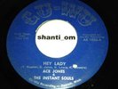 Psych FUNK/Soul 45 ACE JONES & The Instant Soul HEY LADY on Cu-Wu DETROIT Listen