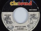 70's Soul 45 CARL DAVIS Windy City Theme CHI-SOUND HEAR