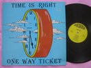 ONE WAY TICKET Time is Right V Rare Orig UK Psych LP President Five Day Rain