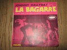 johnny hallyday la bagarre pochette papier