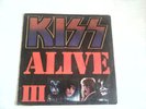 KISS ALIVE PART III  DIFERENT BACK COVER CHILE PRESSING LP