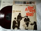 BEATLES A HARD DAYS NIGHT JAPAN ONLY ODEON RED WAX