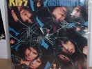 KISS Crazy Crazy Nights 45rpm Single Signed Gene Simmons, Eric Carr (RIP)