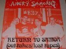 ANGRY SAMOANS-RETURN TO SAMOA LP 1990 SHAKIN' STREET REC. (RECORDED 1981) BLUE