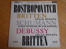 DECCA SXL 2298 Rostropovich plays Britten, Debussy and Schumann