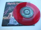 IRON MAIDEN - TWILIGHT ZONE - UK RED VINYL 45 IN PICTURE SLEEVE - EX++