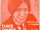 DAVE DAVIES death of a clown KINKS MOD BEAT UNIQUE SLEEVE PYE MINT 7''