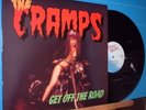 LP-The Cramps-Get off the Road '86 rare swedish issue punk garage