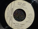THE FOUR SONICS Northern Soul Promo 45 EASIER SAID THAN DONE U.S. Orig *LISTEN