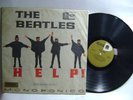 THE BEATLES  HELP MONOFINICO RARE LABEL LP VINYL COLOMBIA  LOOK