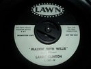 Larry Clinton WALKIN WITH WILLIE Lawn Demo NORTHERN SOUL / R&B