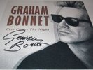 GRAHAM BONNET Here Comes the Night - VINYL Rainbow Michael Schenker Group SIGNED