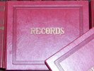 12 Vintage 45 RPM Records in Red Encyclopedia Case Book #67 Near Mint to Mint