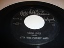 R&B- ETTA JAMES - MODERN 45 RPM- TOUGH LOVER / FOOLS WE MORTALS BE - LISTEN