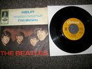 Beatles Single Help I'm Down Schweizer Pressung gelbes Odeon O 923023  selten 