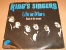 KING'S SINGERS - Life On Mars 1975 DUTCH 45 PS WEIRDEST DAVID BOWIE COVER EVER 