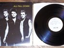 U2 - ALL FALL DOWN,.,.rare Live LP.,.,SYDNEY 1984.,.,.VG / EX.,.,.,.three gloria