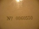 THE BEATLES: White Album *No. 60,550 *LOW NUMBER UK MONO 1st PRESS *TOP LOADER