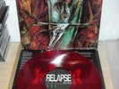 INCANTATION Onward to Golgotha LP 1992 RED VINYL RELAPSE IMMORTAL SUFFOCATION