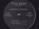 CRITICS CHOICE Party Rap YOGI BEAR SEALED 12