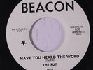 FUT: Have You Heard The Word / Futting 45 (white label, 'Beatles & BeeGees' in