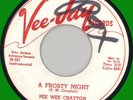 PEE WEE CRAYTON The Telephone Is Ringing 45rpm Vee-Jay 1956 WLP