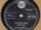 ELVIS PRESLEY - Jailhouse Rock / Treat Me Nice 78 rpm disc
