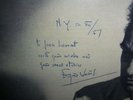 RARE AUTOGRAPH EDGARD VARESE ON 1ST ISSUE  LP-FATHER  ELECTRONIC MUSIC