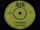 SHENLEY DUFFUS = 1964 UK Ska = NR MINT = I Will Be Glad / Hear I So RIO 41