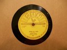 JOHNNY CASH Train Of Love/There You Go SUN 258 78 RPM - VG+ NICE