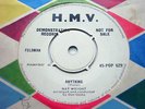 NAT WRIGHT Anything / For You My love ORIG UK H.M.V. Demo RARE