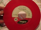 Johnny Hallyday le plus beau des jeux promo vinyle rouge 45t
