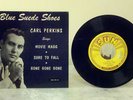 Rockabilly  Carl Perkins SUN EP-115   Autographed on cover and label  NICE