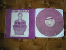 JOE STRUMMER THE CLASH WHEN PIGS FLY PINK MARBLE VINYL NEW LP