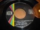 LISTEN - MOD -  POPCORN  - NORTHERN SOUL - MILTON GRAYSON - IT AIN'T NECESSARILY
