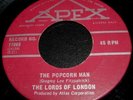 The Lords of London 45 Apex The popcorn man Garage Psych